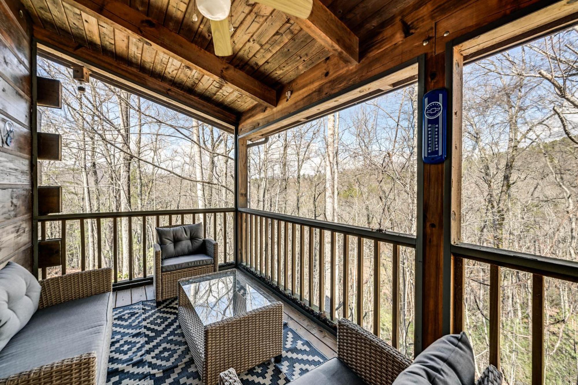 Bryson City Cabin With Hot Tub, Views And Pool Table! Ngoại thất bức ảnh