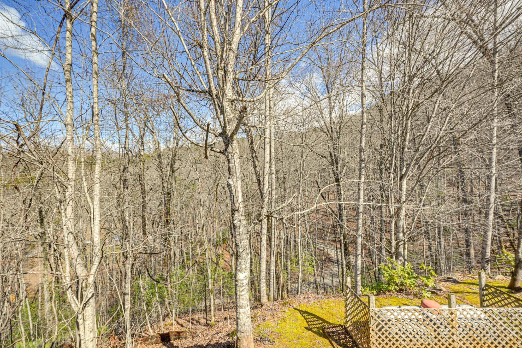 Bryson City Cabin With Hot Tub, Views And Pool Table! Ngoại thất bức ảnh